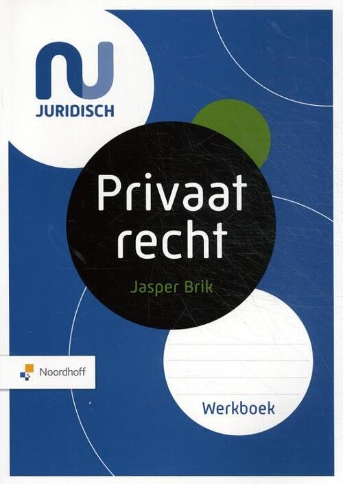 Foto van Privaatrecht - jasper brik - paperback (9789001734879)