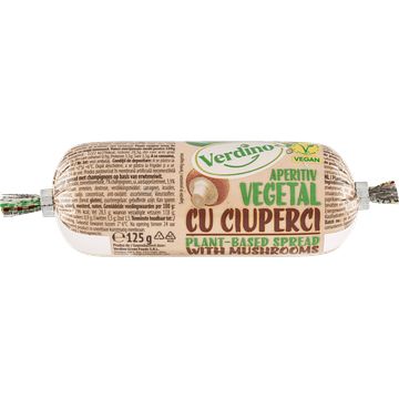 Foto van Verdino plantbased spread with mushrooms 125g bij jumbo