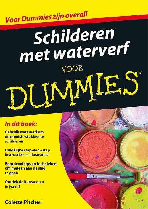 Foto van Schilderen met waterverf voor dummies - colette pitcher - ebook (9789045352237)