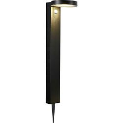 Foto van Nordlux staande solarlamp rica 2118158003 led 5 w zwart