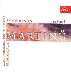 Foto van Martinu: symphonies no.3 & 4 - cd (0099925363123)