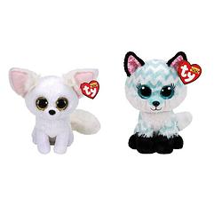 Foto van Ty - knuffel - beanie boo'ss - phoenix fox & atlas fox