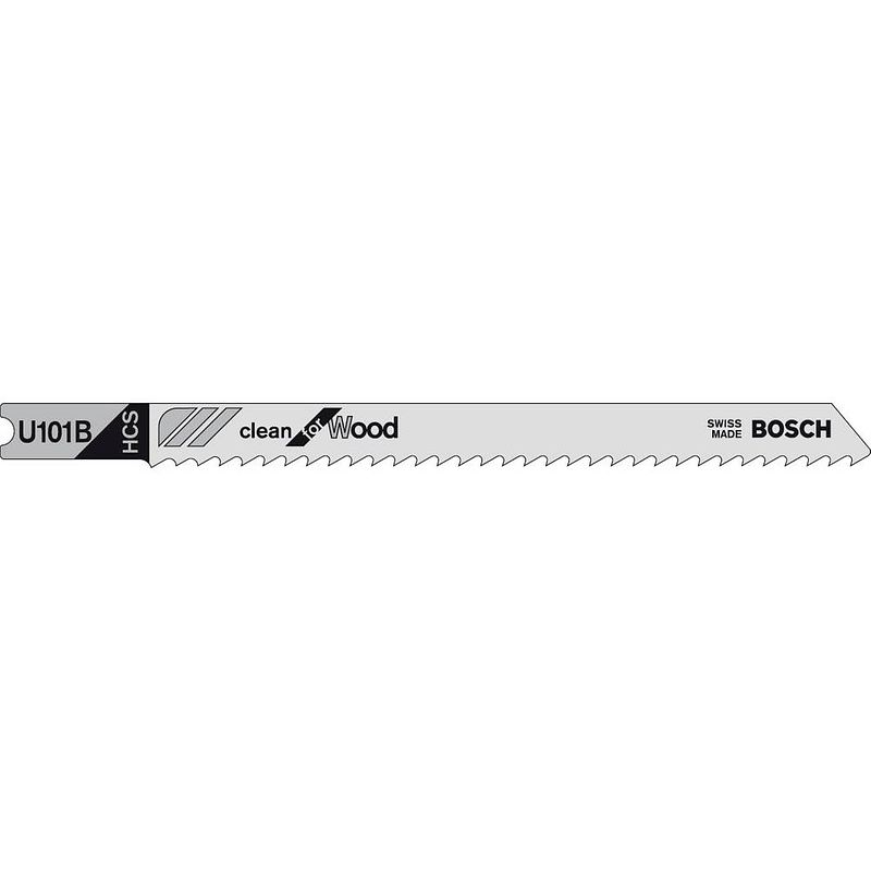 Foto van Bosch accessories 2609256759 decoupeerzaagblad hcs, u 101 b n/a 2 stuk(s)