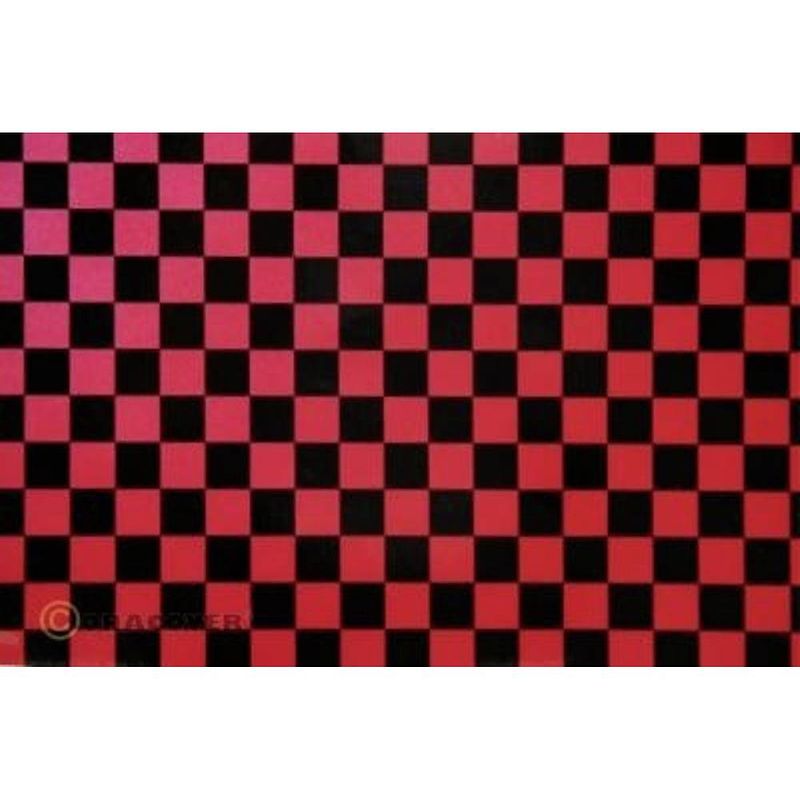 Foto van Oracover 44-027-071-010 strijkfolie fun 4 (l x b) 10 m x 60 cm parelmoer, rood, zwart