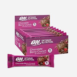 Foto van Chocolate berry crunch protein bar