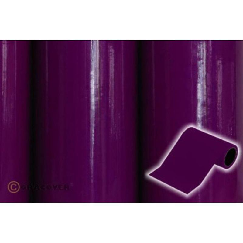 Foto van Oracover oratrim 27-015-005 decoratiestrepen (l x b) 5 m x 9.5 cm violet (fluorescerend)