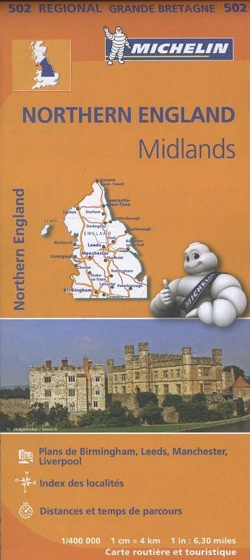 Foto van 502 northern england, midlands - paperback (9782067183230)
