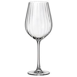 Foto van Wijnglas bohemia crystal optic transparant 650 ml 6 stuks