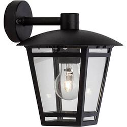 Foto van Brilliant riley 42382/06 buitenlamp (wand) led e27 40 w zwart