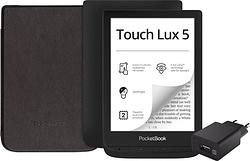 Foto van Pocketbook touch lux 5 ink zwart + accessoirepakket