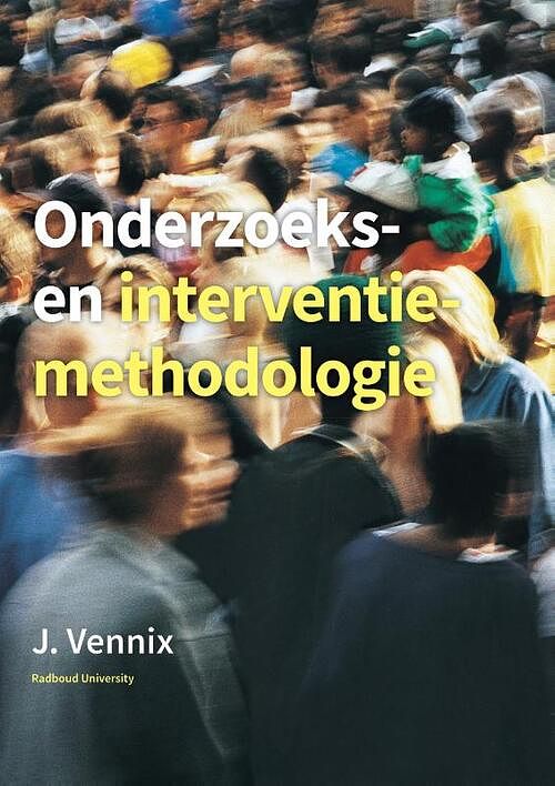 Foto van Onderzoeks- en interventiemethodologie - j.a.m. vennix - paperback (9789043035187)