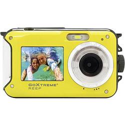 Foto van Goxtreme reef yellow digitale camera 24 mpix geel full-hd video-opname, waterdicht tot 3 m, onderwatercamera, schokbestendig, met ingebouwde flitser
