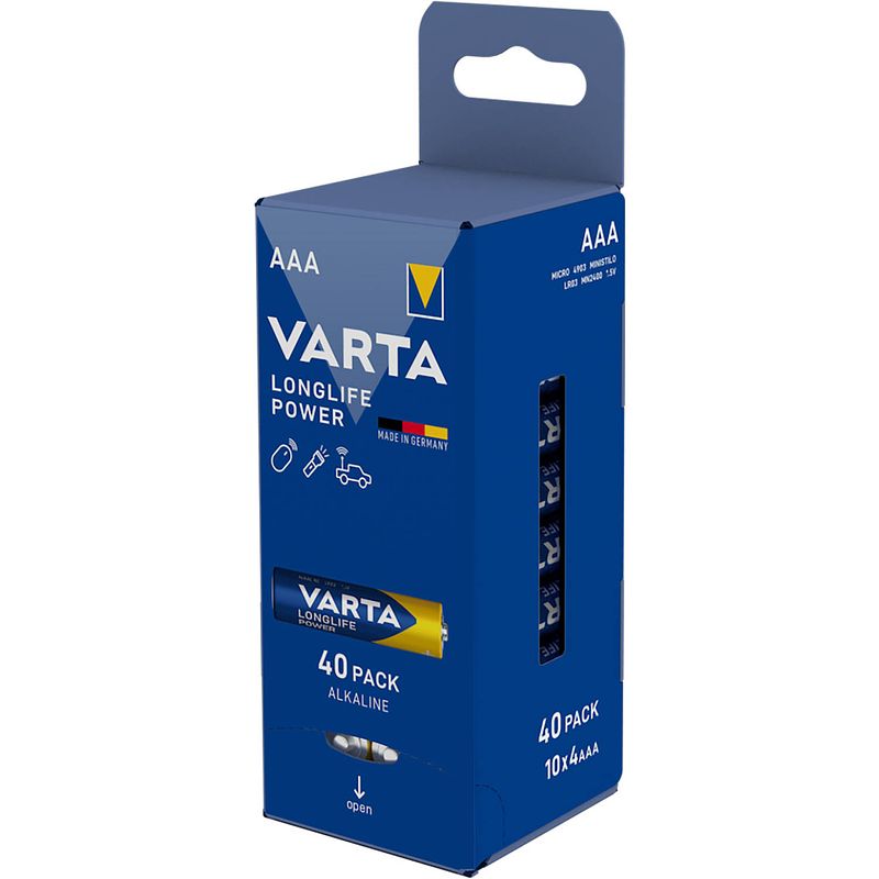 Foto van Varta longlife power aaa box 40