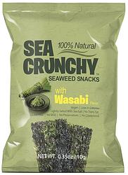 Foto van Sea crunchy zeewiersnacks wasabi