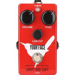 Foto van Wren and cuff your face 70'ss silicon fuzz effectpedaal