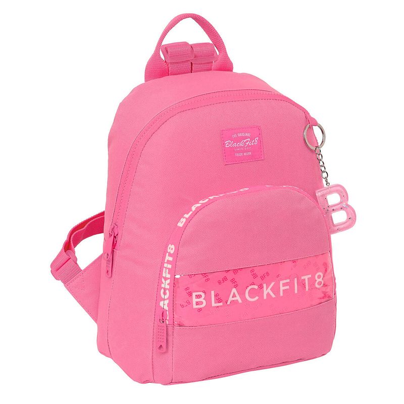 Foto van Kinderrugzak blackfit8 glow up mini roze (25 x 30 x 13 cm)