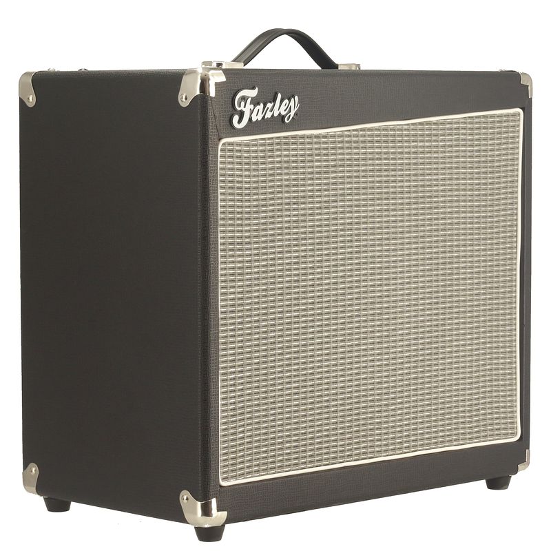 Foto van Fazley meteor r 50 watt 1x12 gitaarversterker combo met spring reverb