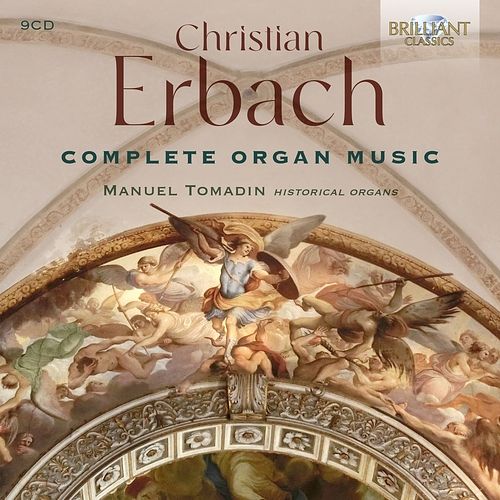 Foto van Erbach: complete organ music - cd (5028421953298)