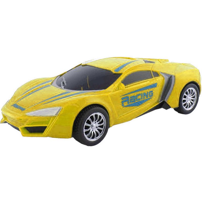 Foto van Jonotoys raceauto junior 31 x 14,5 cm 1:15 geel