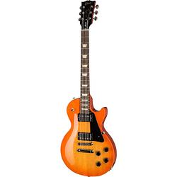 Foto van Gibson modern collection les paul studio tangerine burst elektrische gitaar met soft shell case