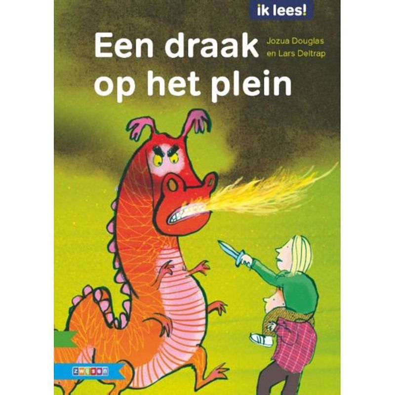 Foto van Een draak op het plein - ik lees!