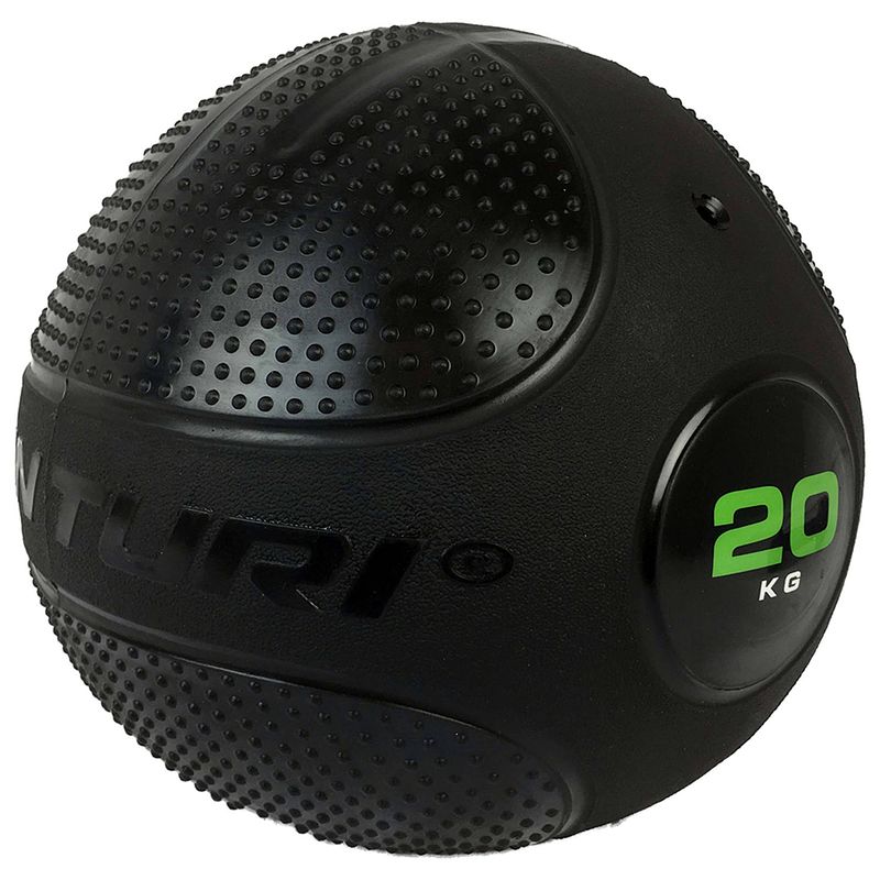 Foto van Tunturi slam ball - slam ball - functional training - 20 kg - zwart