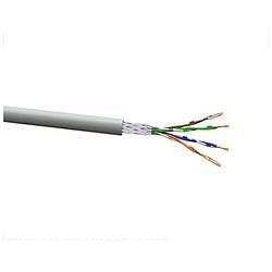 Foto van Voka kabelwerk 10258000 netwerkkabel cat 5e sf/ftp 4 x 2 x 0.128 mm² grijs (ral 7035) 100 m