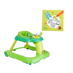 Foto van Chicco bundel - 123 loopstoel groen & chicco babyboekje