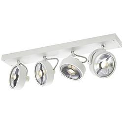 Foto van Slv 1002024 kalu plafondlamp gu10 75 w wit