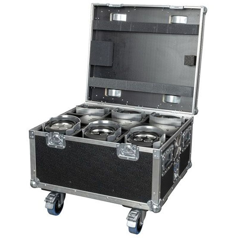 Foto van Showtec eventspot 1600 q4 set geborsteld aluminium