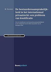 Foto van De bestuurdersaansprakelijkheid in het internationaal privaatrecht: een probleem van kwalificatie - m. zilinsky - ebook (9789462746565)