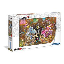 Foto van Clementoni legpuzzel mordillo - the kiss 6000 stukjes