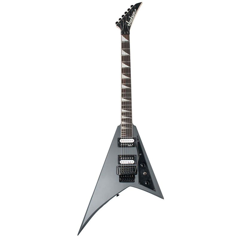 Foto van Jackson js32 rhoads floyd rose satin gray elektr. gitaar