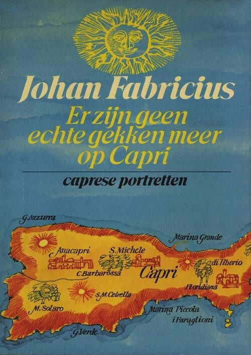 Foto van Er zijn geen echte gekken meer op capri - johan fabricius - ebook (9789025863524)