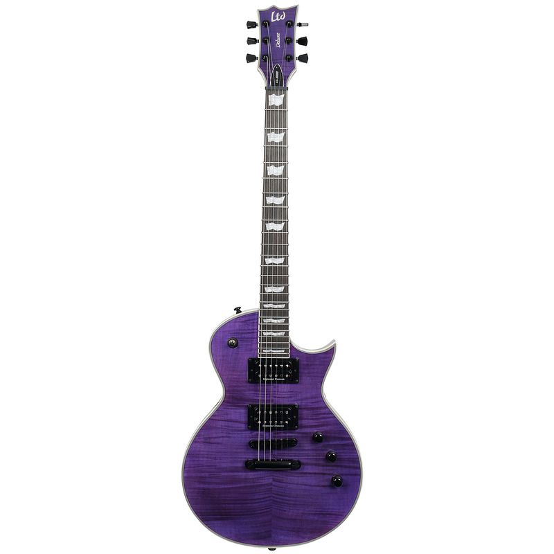 Foto van Esp ltd deluxe ec-1000fm see thru purple