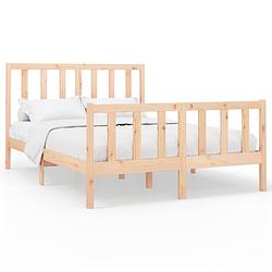 Foto van Infiori bedframe massief grenenhout 140x200 cm