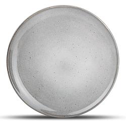 Foto van Cookinglife dinerbord freckles - grijs - ø 26 cm