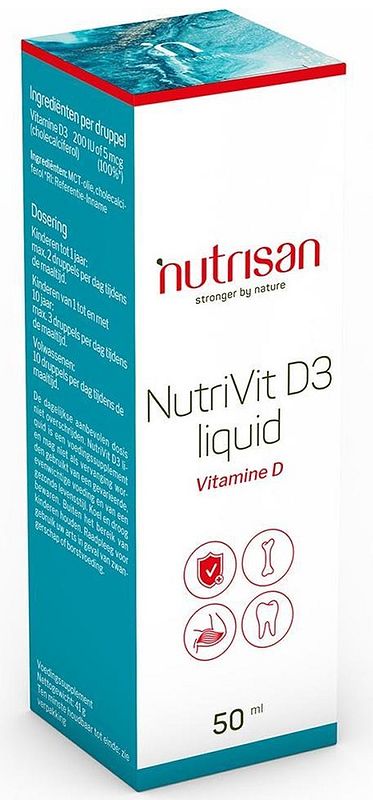 Foto van Nutrisan nutrivit d3 liquid