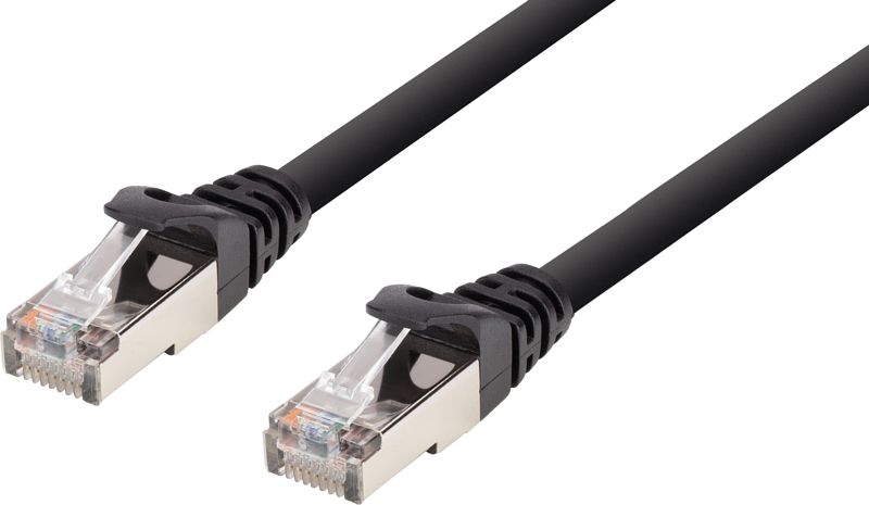 Foto van Bluebuilt network cable stp cat6 0.5m black