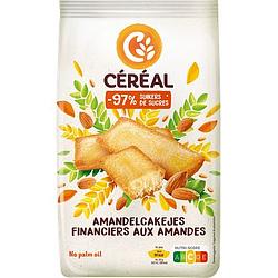 Foto van Cereal minder suikers amandelcakejes 7 stuks 175g bij jumbo