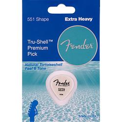 Foto van Fender tru-shell 551 extra heavy plectrum