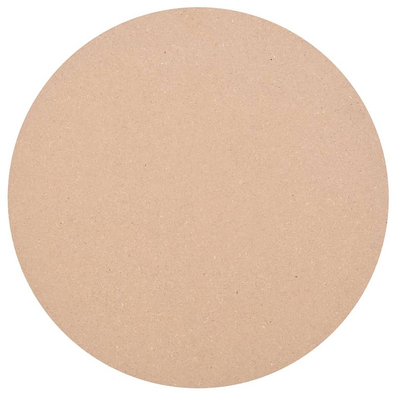 Foto van Vidaxl tafelblad rond mdf 800x18 mm