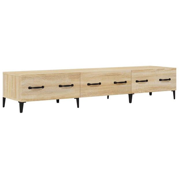 Foto van Vidaxl tv-meubel 150x34,5x30 cm bewerkt hout sonoma eikenkleurig