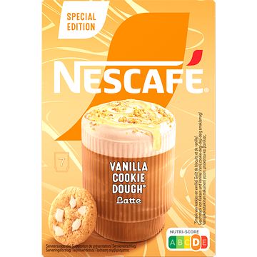 Foto van Nescafe vanilla cookie dough latte special edition 7 x 19.5 g bij jumbo