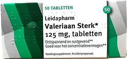 Foto van Leidapharm valeriaan sterk 125mg tabletten 50st