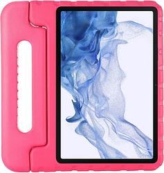 Foto van Just in case classic samsung galaxy tab s9 / s9 fe kids cover roze