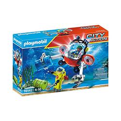 Foto van Playmobil city action - redding op zee: duikboot (70142)