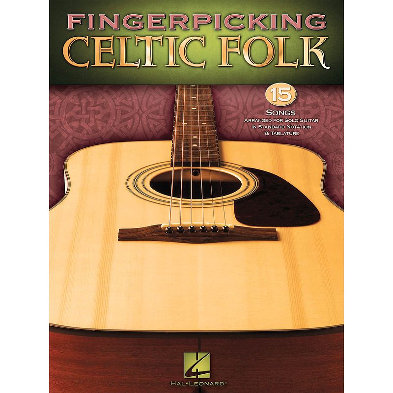 Foto van Hal leonard fingerpicking celtic folk voor gitaar