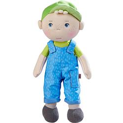 Foto van Haba knuffelpop till junior 25 x 13 cm polyester blauw/groen