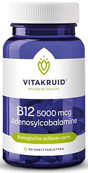 Foto van Vitakruid b12 adenosylcobalamine 5000 mcg tabletten